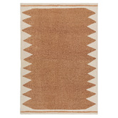 Daisie Rug Studio Terracotta Seymour Machine Washable Rug