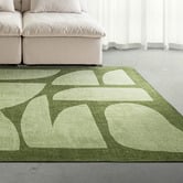 Daisie Rug Studio Green Benton Machine Washable Rug