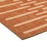 Daisie Rug Studio Rust Gerritsen Machine Washable Rug