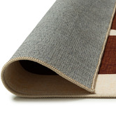 Daisie Rug Studio Brown Benton Machine Washable Rug