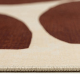 Daisie Rug Studio Brown Benton Machine Washable Rug