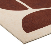 Daisie Rug Studio Brown Benton Machine Washable Rug