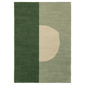 Daisie Rug Studio Green Haines Machine Washable Rug