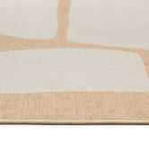 Daisie Rug Studio Beige Benton Machine Washable Rug