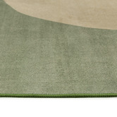 Daisie Rug Studio Green Haines Machine Washable Rug