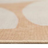 Daisie Rug Studio Beige Benton Machine Washable Rug