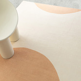 Daisie Rug Studio Cream Dorado Machine Washable Rug
