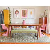 Daisie Rug Studio Green Erinome Machine Washable Indoor/Outdoor Rug