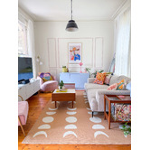Daisie Rug Studio Beige Callisto Machine Washable Indoor/Outdoor Rug