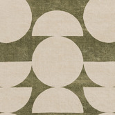 Daisie Rug Studio Green &amp; Beige Kaelix Machine Washable Rug