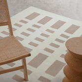 Daisie Rug Studio Brown Noem Machine Washable Rug