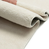 Daisie Rug Studio Beige &amp; Pink Kairo Machine Washable Rug