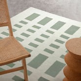 Daisie Rug Studio Green Noem Machine Washable Rug