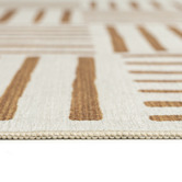 Daisie Rug Studio Mustard Naila Machine Washable Indoor/Outdoor Rug