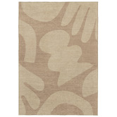 Daisie Rug Studio Sand Kiah Machine Washable Indoor/Outdoor Rug