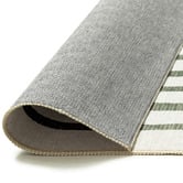 Daisie Rug Studio Green Naila Machine Washable Indoor/Outdoor Rug