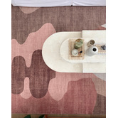 Daisie Rug Studio Burgundy Getty Machine Washable Rug