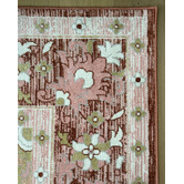 Daisie Rug Studio Terracotta Salem Medallion Machine Washable Rug