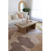 Daisie Rug Studio Brown Getty Machine Washable Rug