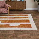 Daisie Rug Studio Rust Yorkville Machine Washable Rug