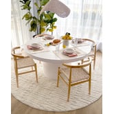 Daisie Rug Studio Zila Jovara Textured Round Rug