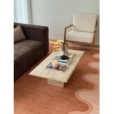 Daisie Rug Studio Terracotta Pierre Machine Washable Rug