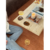 Daisie Rug Studio Terracotta Pierre Machine Washable Rug