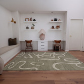 Daisie Rug Studio Artichoke Sheridan Machine Washable Rug