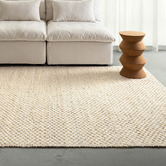 Daisie Rug Studio Larson Hand-Woven Jute &amp; Cotton Rug
