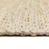 Daisie Rug Studio Larson Hand-Woven Jute &amp; Cotton Rug