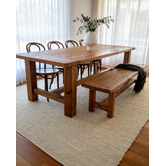 Daisie Rug Studio Mira Theron Hand-Woven Wool-Blend Rug