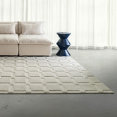 Daisie Rug Studio Kayce Textured Grid Rug