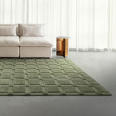 Daisie Rug Studio Kayce Textured Grid Rug