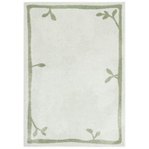 Daisie Rug Studio Briony Botanical Border Rug