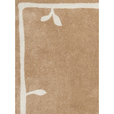 Daisie Rug Studio Briony Botanical Border Rug