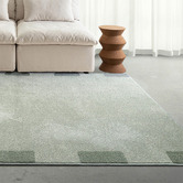 Daisie Rug Studio Brielle Track Border Rug