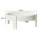 Prairie &amp; Home Halston Mango Wood Coffee Table