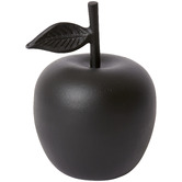 Prairie &amp; Home Black Apple Aluminium Ornament