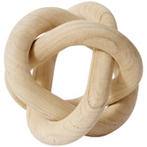Prairie &amp; Home Wooden Knot Ornament