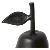 Prairie &amp; Home Black Pear Aluminium Ornament