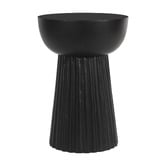 Prairie &amp; Home Atlas Mango Wood Side Table