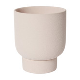 Prairie &amp; Home Marzia Ceramic Plant Pot with Saucer