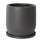 Prairie &amp; Home Maxene Ceramic Plant Pot with Saucer