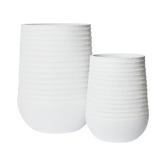 Prairie &amp; Home 2 Piece Sarkin Tall Planter Set