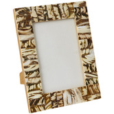Prairie &amp; Home Desirae Mother of Pearl Photo Frame