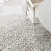 Darren Palmer Silver Travertine Hand-Knotted Wool Rug