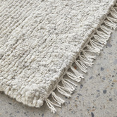 Darren Palmer Silver Travertine Hand-Knotted Wool Rug