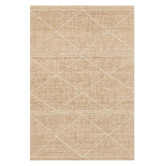 Darren Palmer Natural Earth Hand-Loomed Jute-Blend Rug