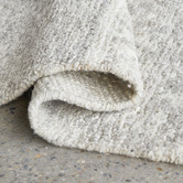 Darren Palmer Silver Travertine Hand-Knotted Wool Rug