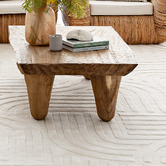Darren Palmer Ivory Zen Hand-Tufted Wool-Blend Rug